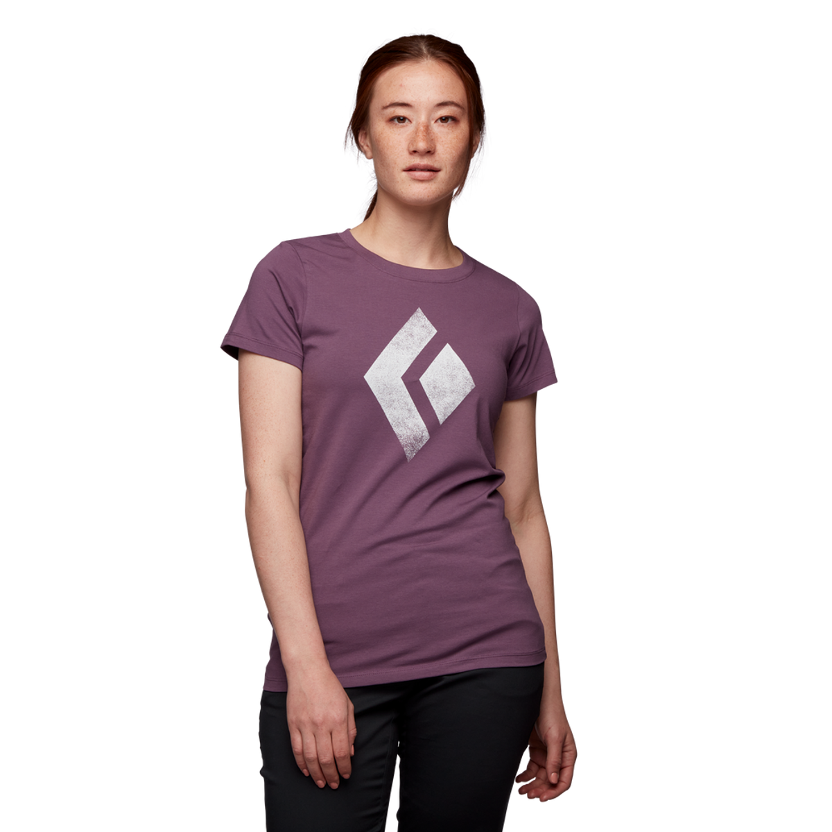 Black Diamond Chalked Up Tee Women's mulberry