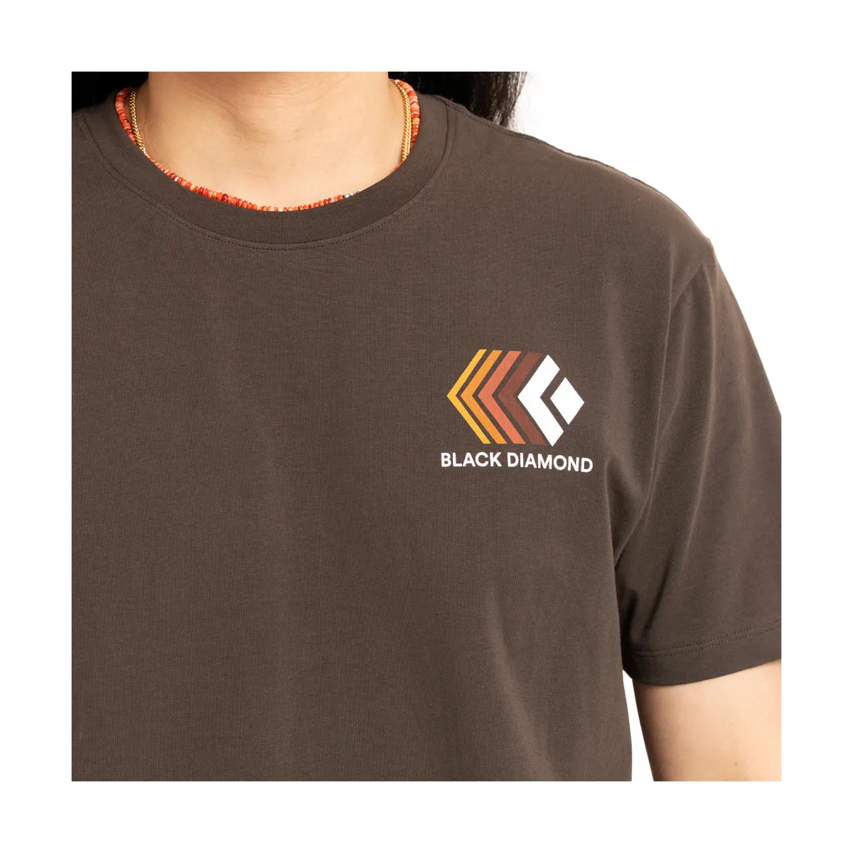 Black Diamond M Faded SS Tee basalt