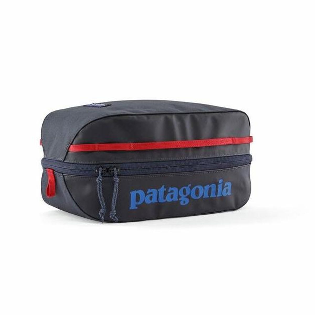 Patagonia Black Hole Cube 6L smolder blue w/amanita red