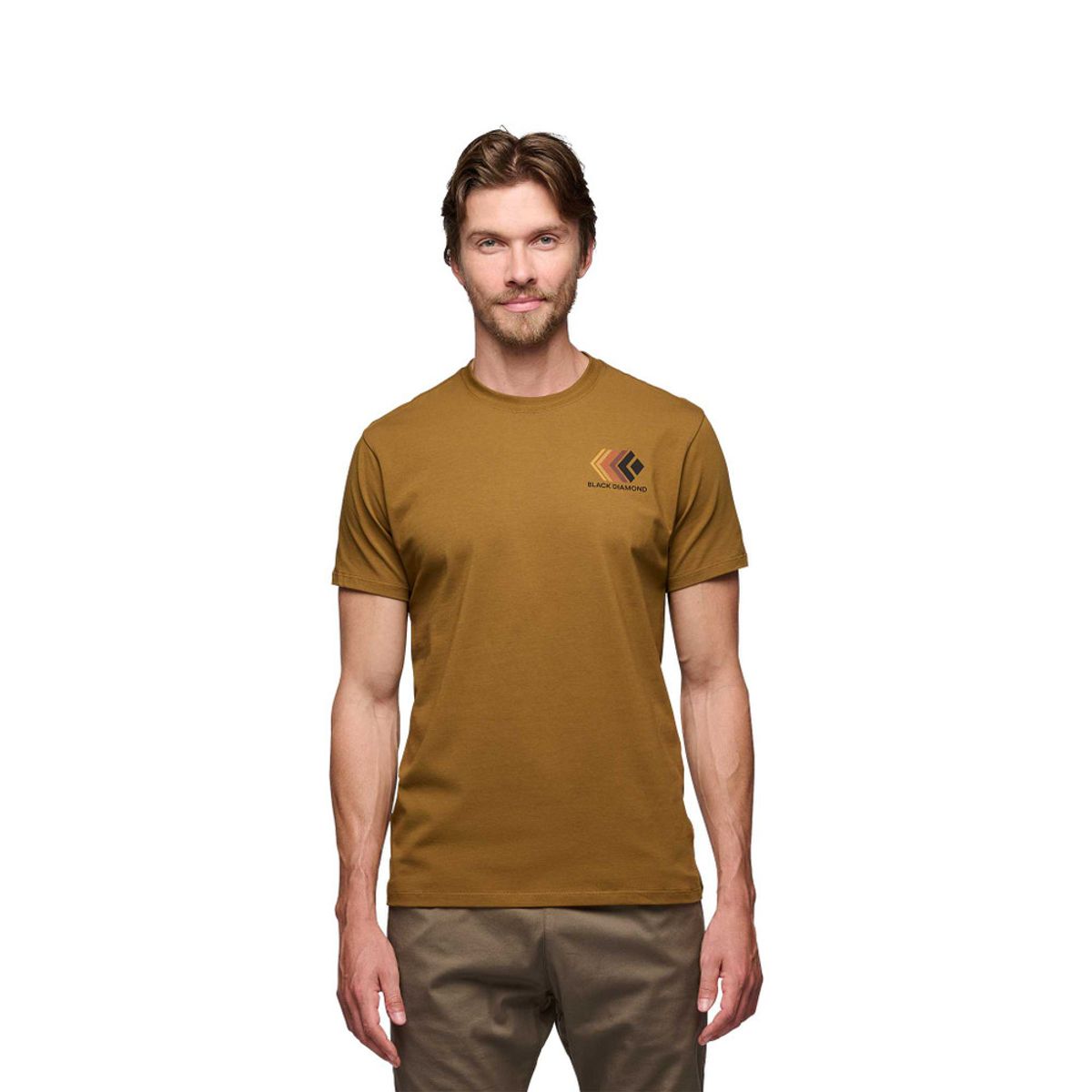 Black Diamond M Faded SS Tee dark curry