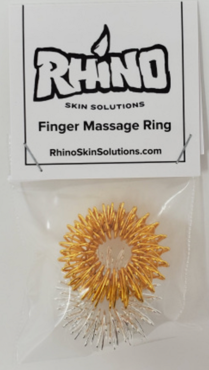 Rhino Skin Finger Massage Ring (2pk)