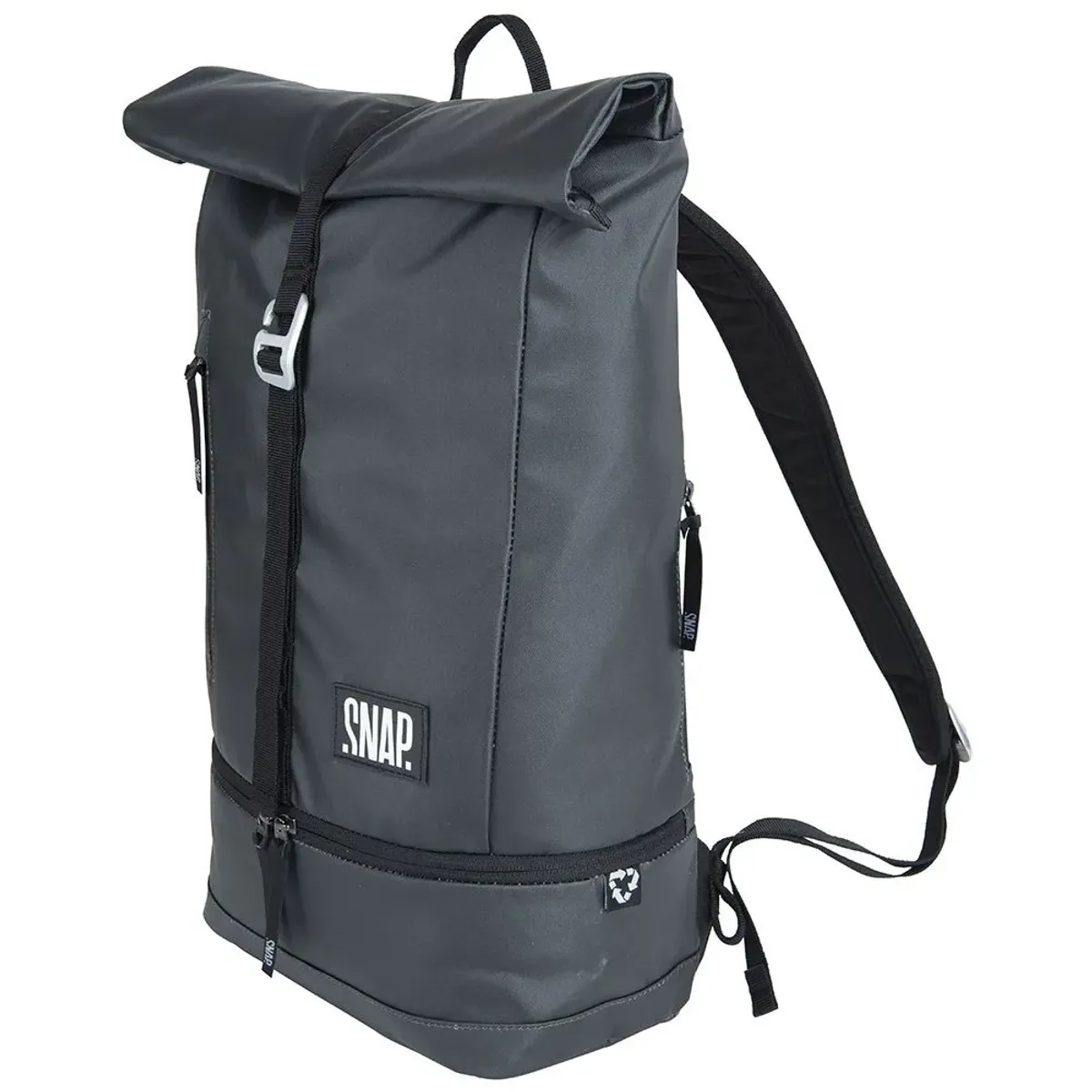 Snap Roll Top 17L light black