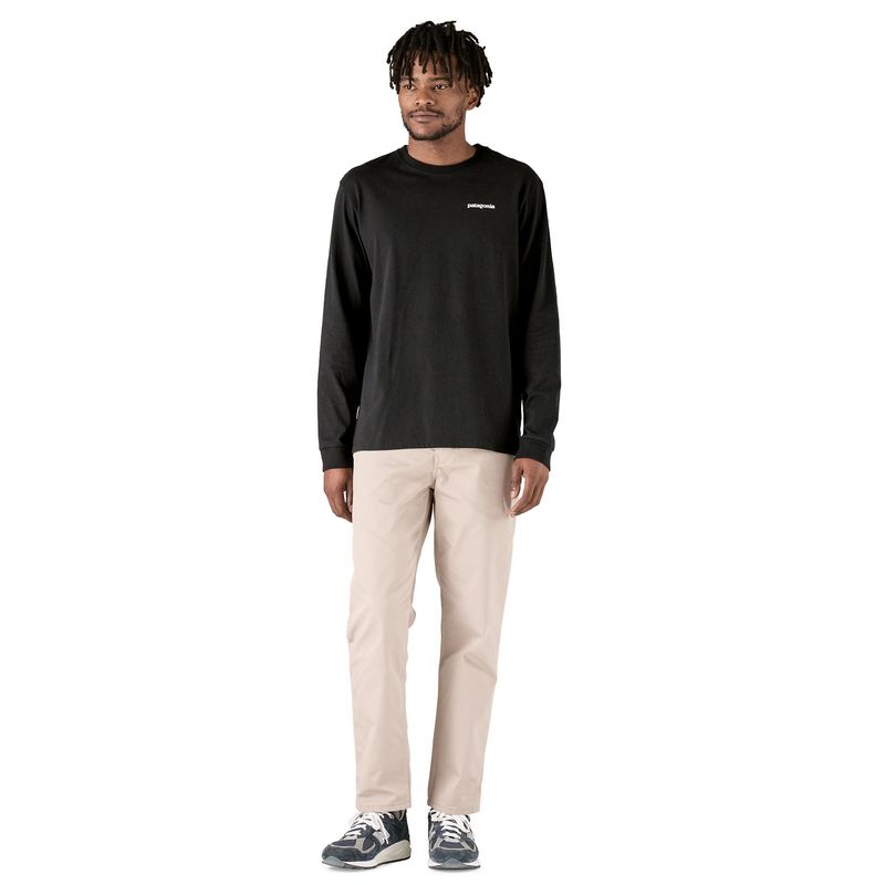 Patagonia L/S P-6 Logo Responsibili-Tee M's black