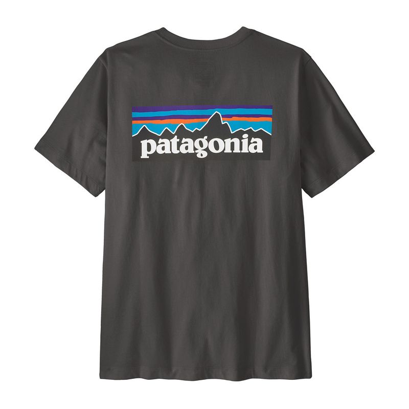 Patagonia P-6 Logo T-Shirt M's ink black