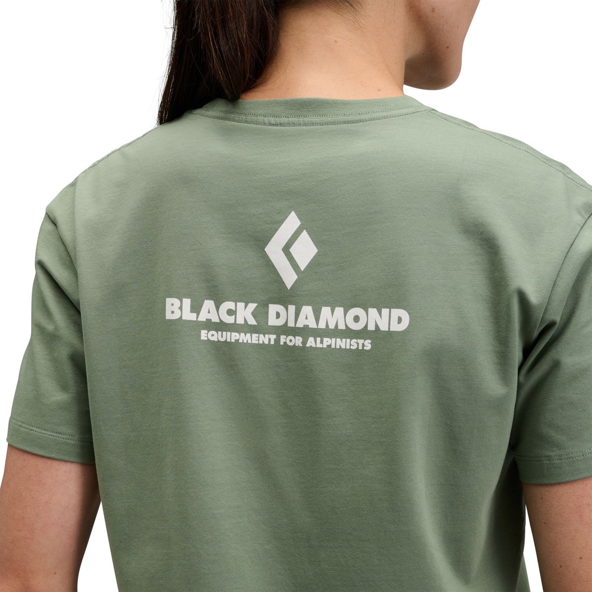 Black Diamond Equipment For Alpinists Tee W's laurel green