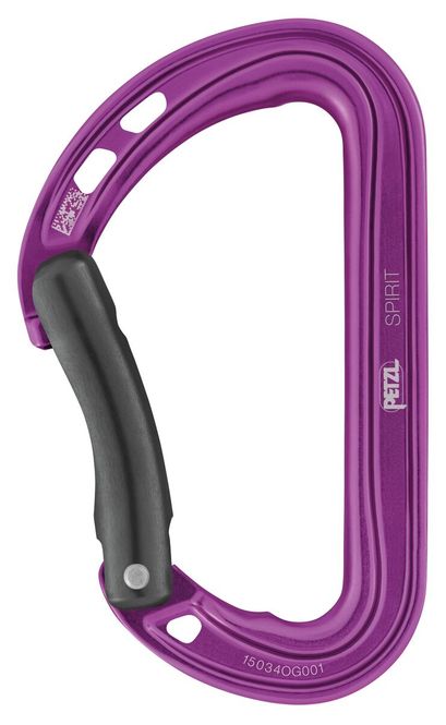 Hovedbilde Petzl Spirit Carabiner Bent violet
