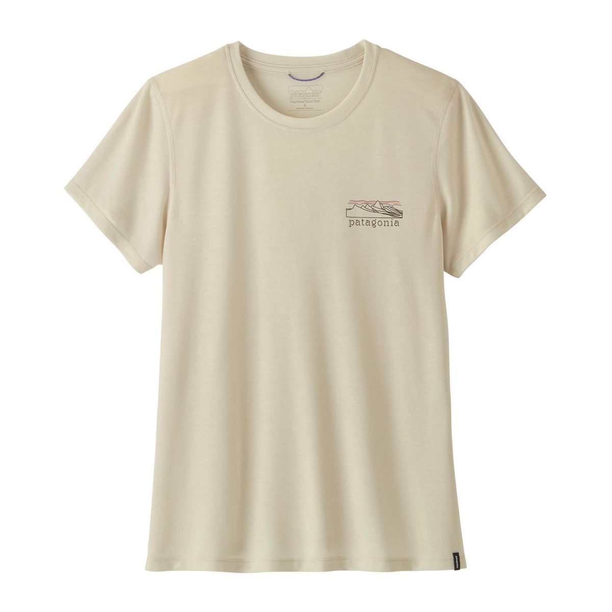 Patagonia Cap Cool Trail Shirt Stratapeaks W's dyno white