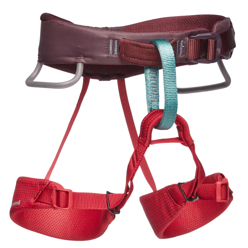 Black Diamond Momentum Harness Kids wild rose