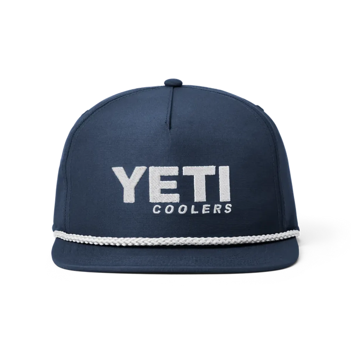 Yeti Coolers Flat Brim Rope Hat navy