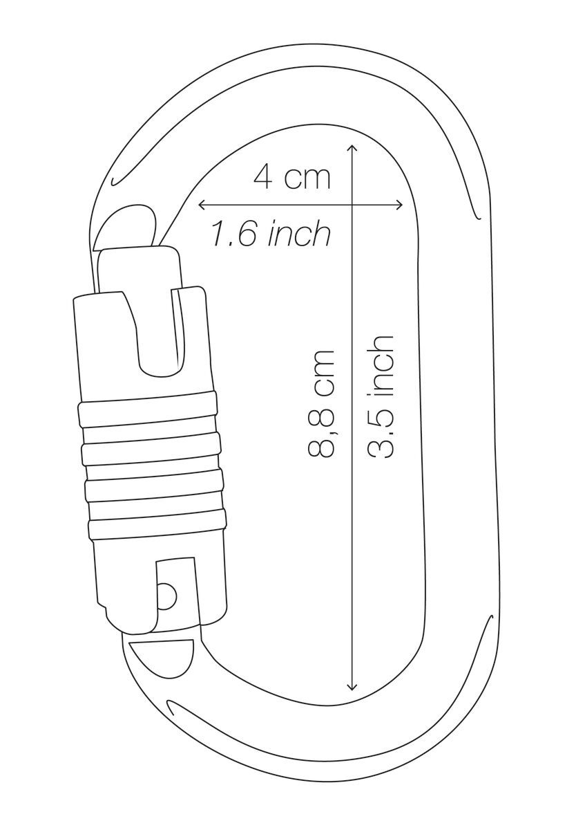 Petzl Oxan Triact-Lock steel