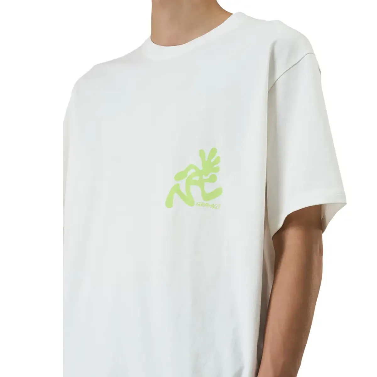 Gramicci Running Man Tee white