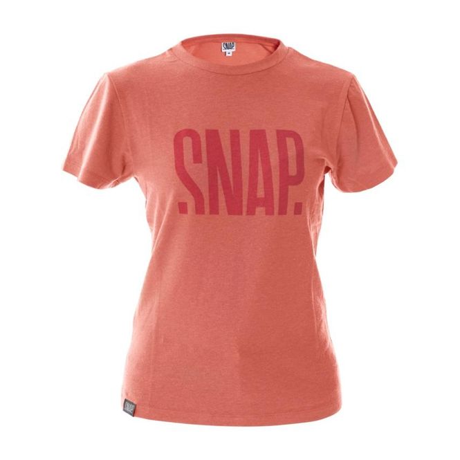 Hovedbilde Snap Technical Merino T-Shirt Women's emberglow