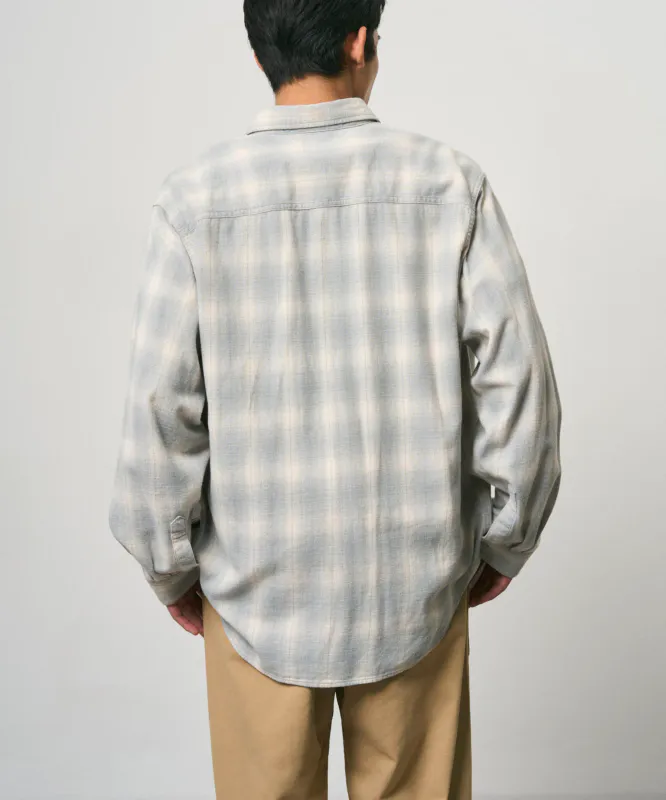 Gramicci Piled Flannel Shirt storm