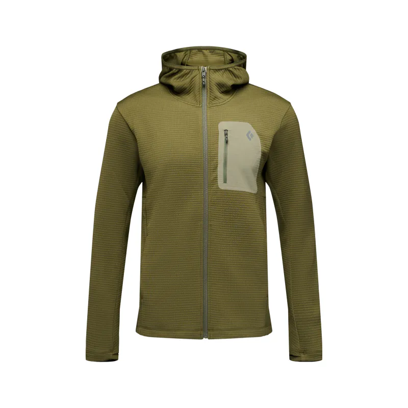 Black Diamond Diverge Full Zip Hoody M's dark moss