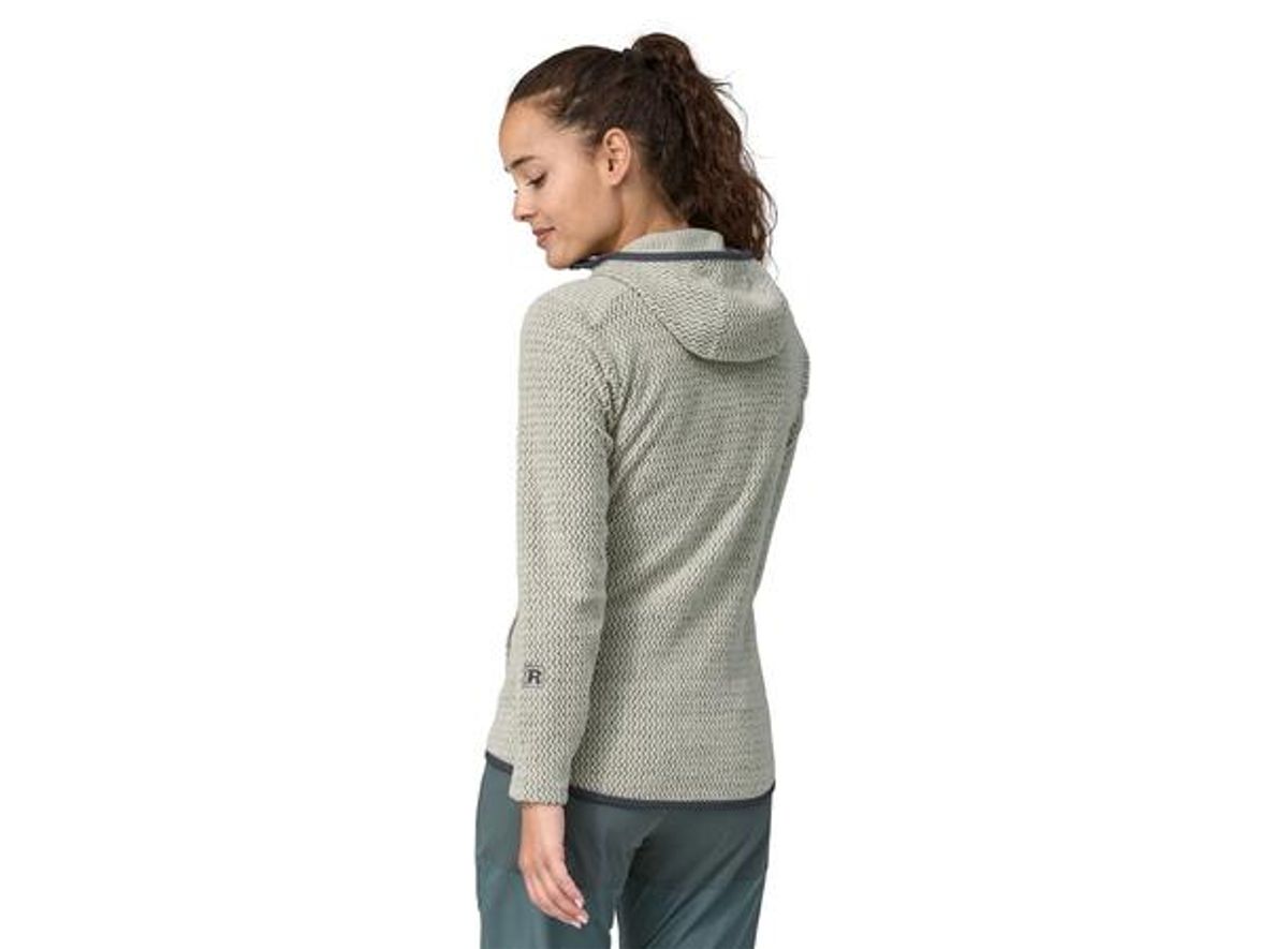Patagonia W R1 Air Full-Zip Hoody wool white