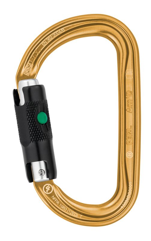 Petzl Am'D Ball-Lock gold