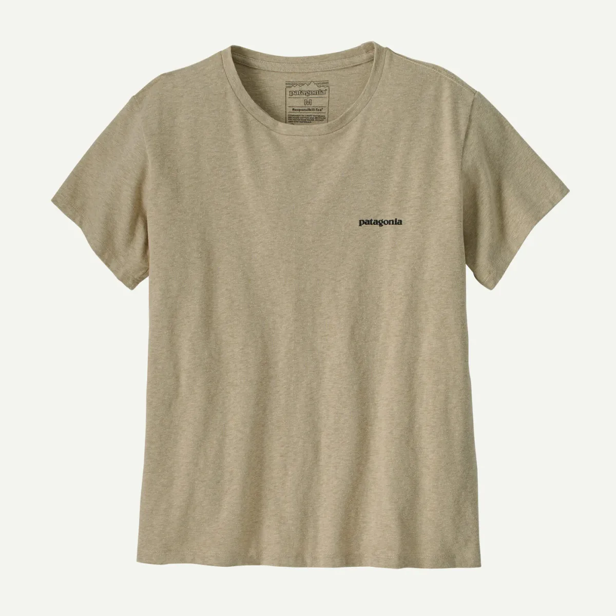 Patagonia W P-6 Logo Responsibili-Tee pumice