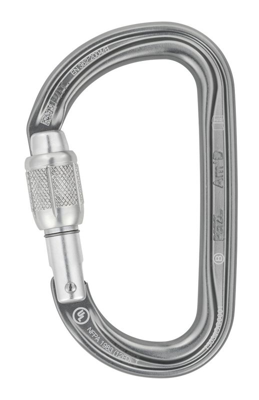 Petzl Am'D Screw-Lock gray