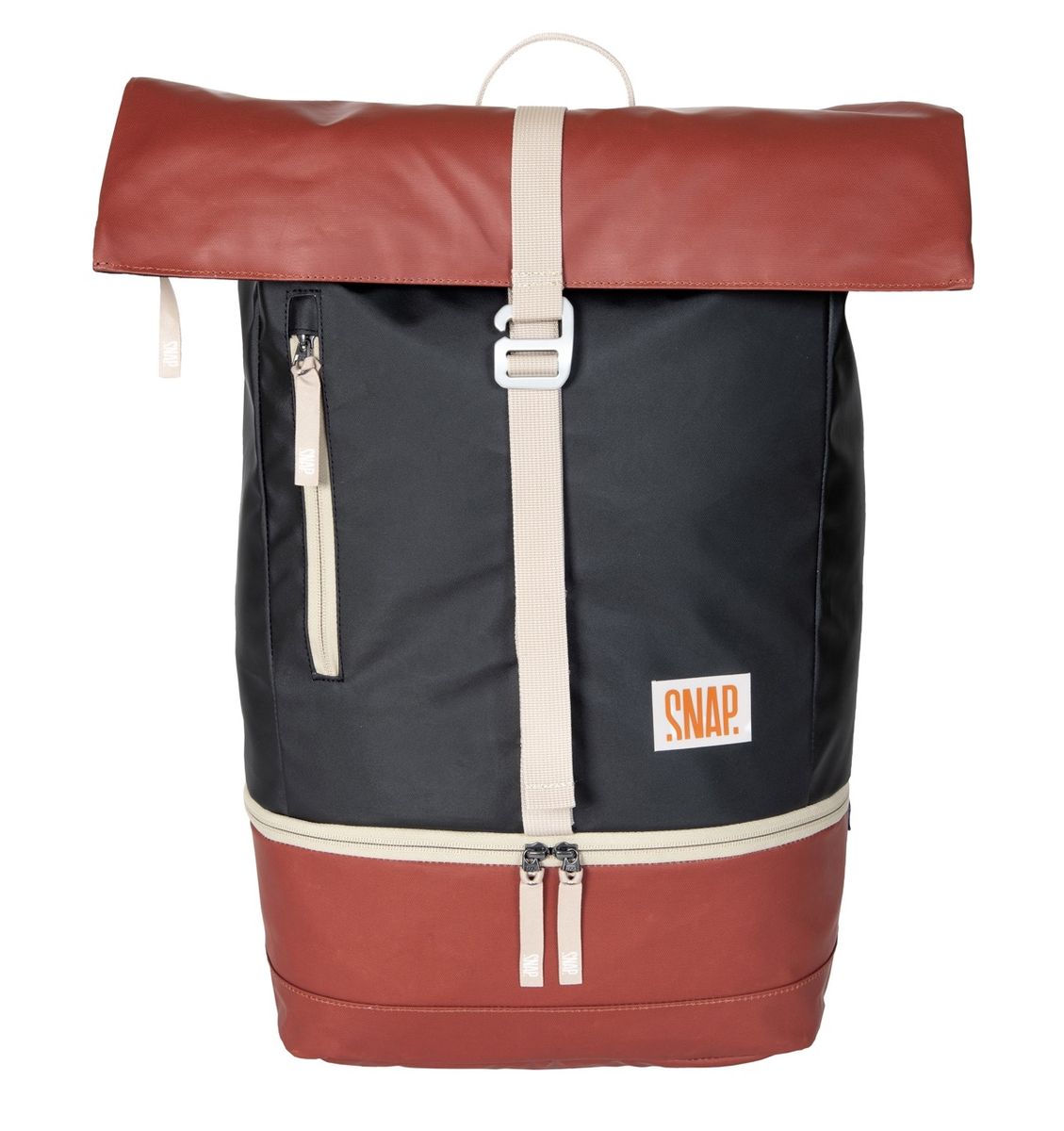 Snap Roll Top 25L black