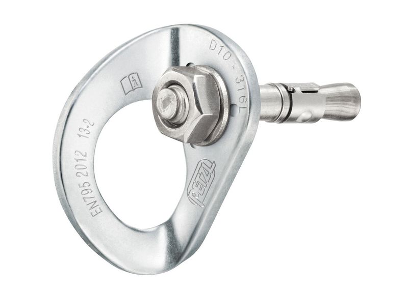 Petzl Coeur Stainless Bolt & Hanger 10mm 20-pack
