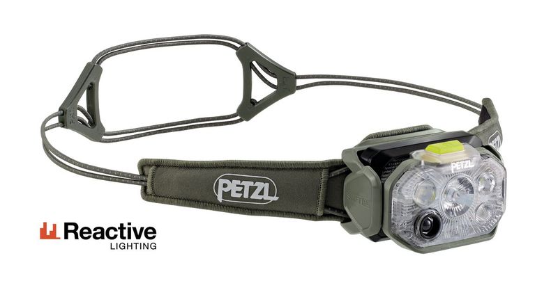 Petzl Swift® RL jungle green (1200 lumen)