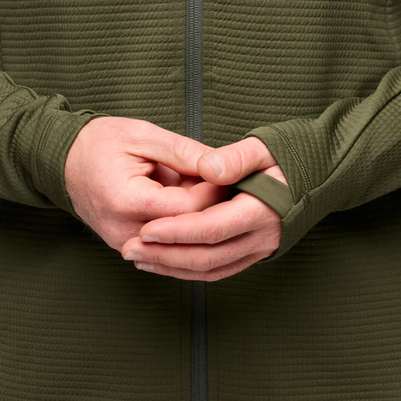 Black Diamond Diverge Full Zip Hoody M's dark moss
