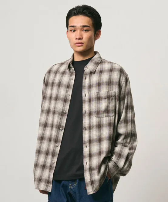 Hovedbilde Gramicci Piled Flannel Shirt slate