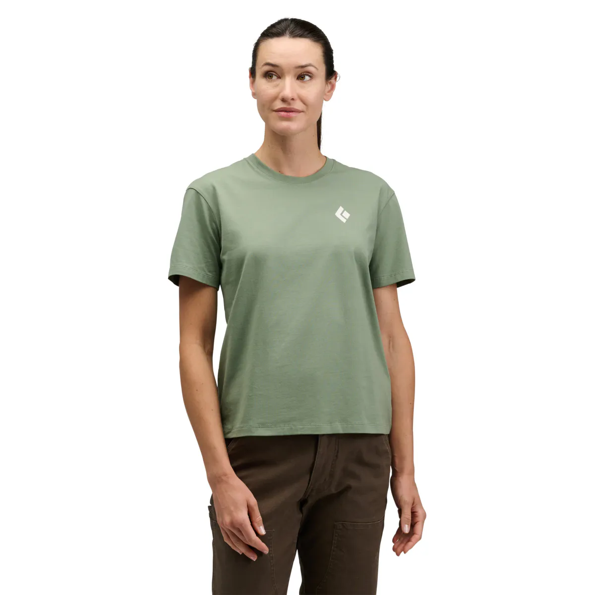 Black Diamond Equipment For Alpinists Tee W's laurel green
