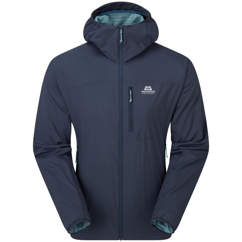 Mountain Equipment Aerotherm Hooded Jacket M's blue nights