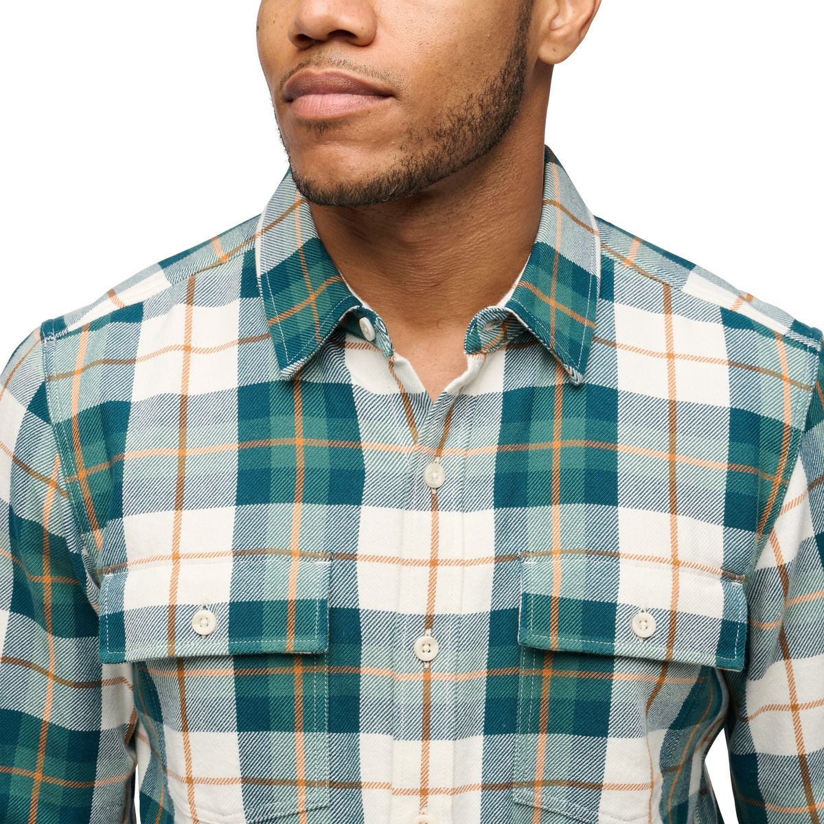 Black Diamond M Project Twill Long Sleeve Shirt raging sea-henna	