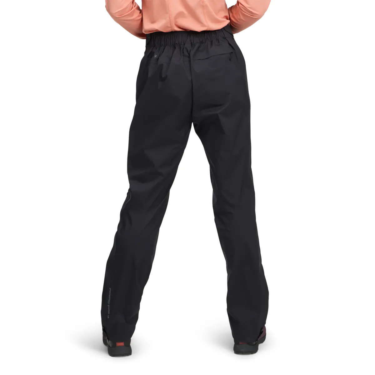 Black Diamond Fineline Strech Shell Full Zip Pants W's black