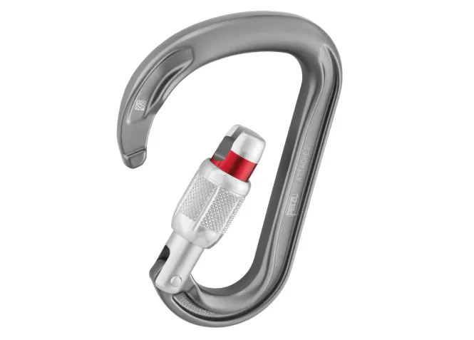 Hovedbilde Petzl Attache Screw-Lock gray