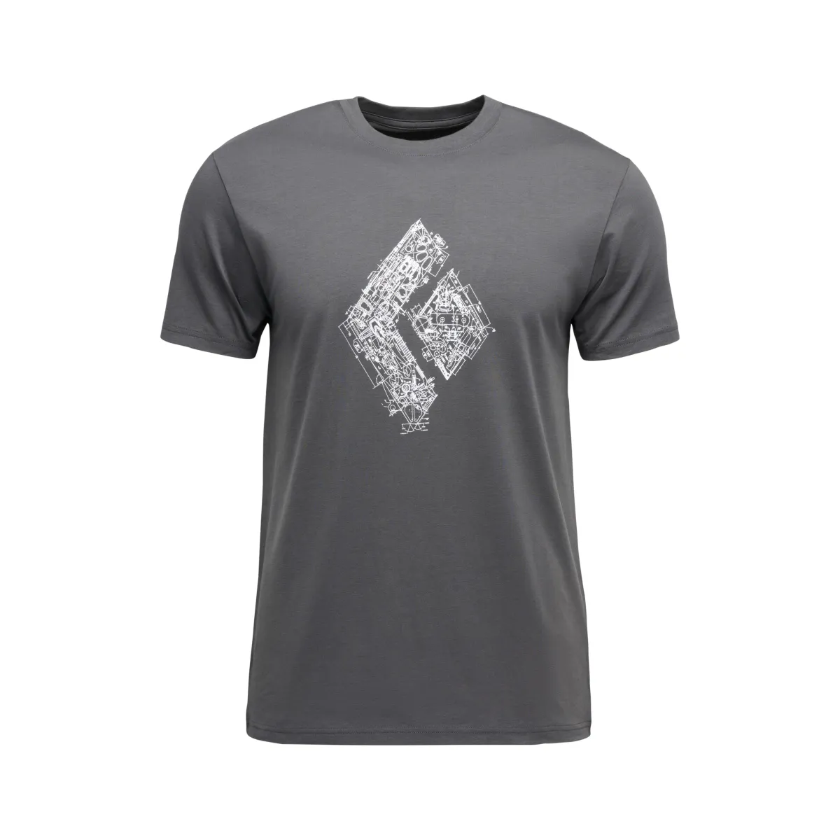 Black Diamond Engineered Diamond Tee M's anthracite