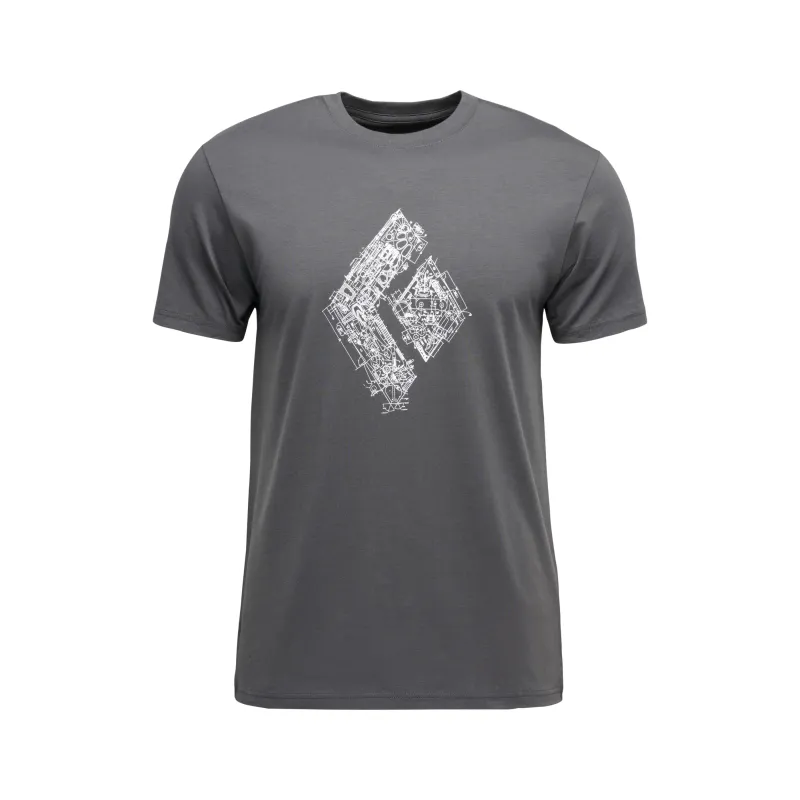 Black Diamond Engineered Diamond Tee M's anthracite