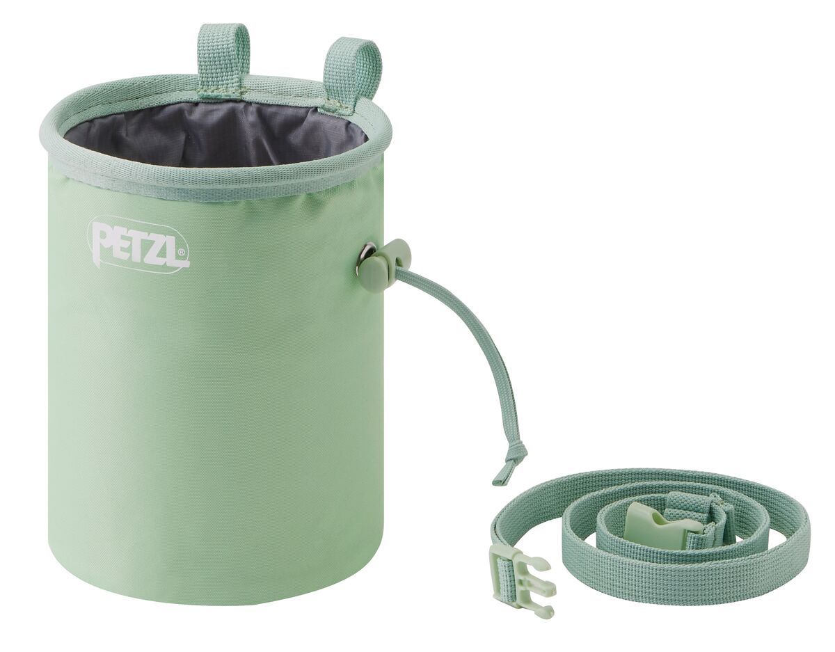 Petzl Bandi Round Chalk Bag jade green