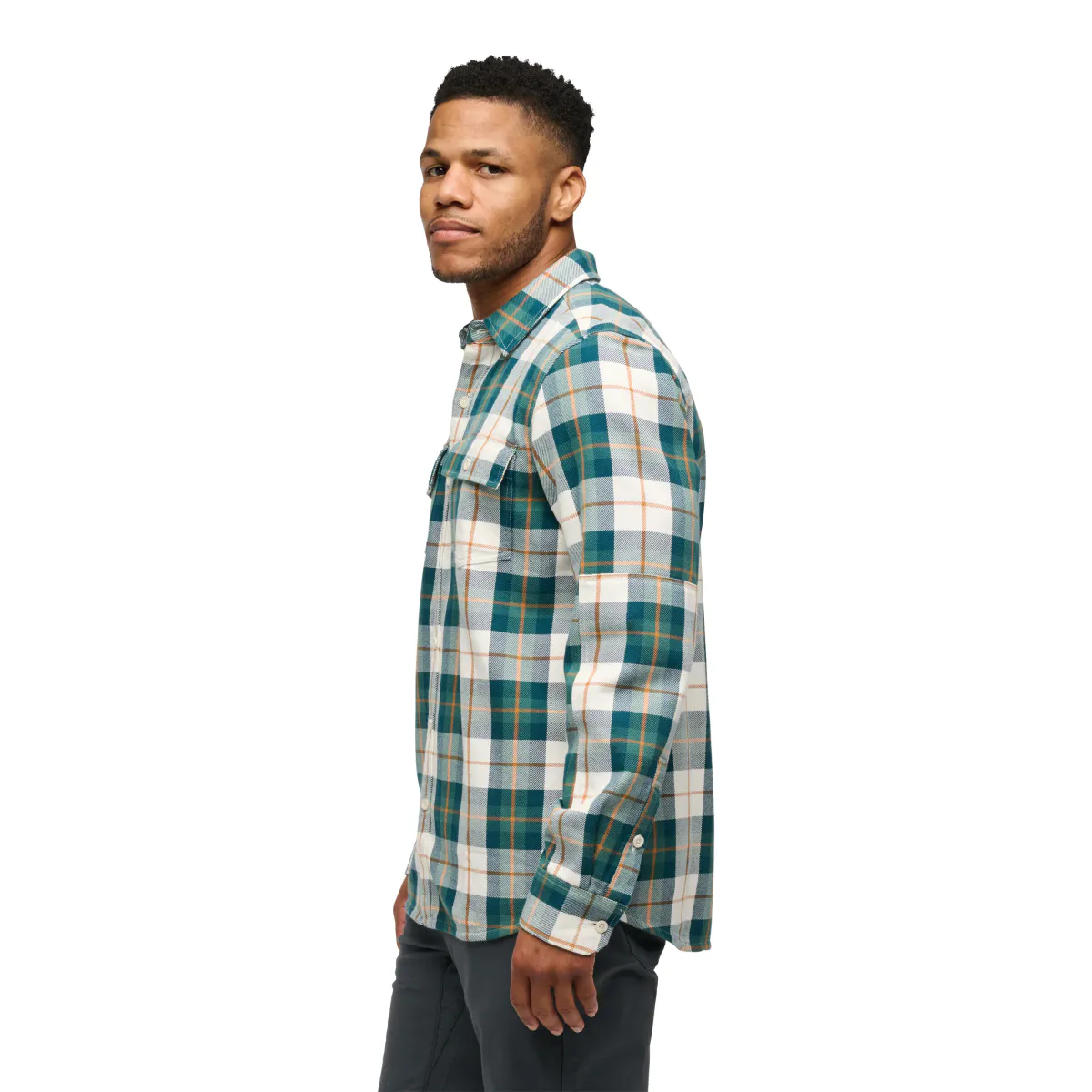 Black Diamond M Project Twill Long Sleeve Shirt raging sea-henna	