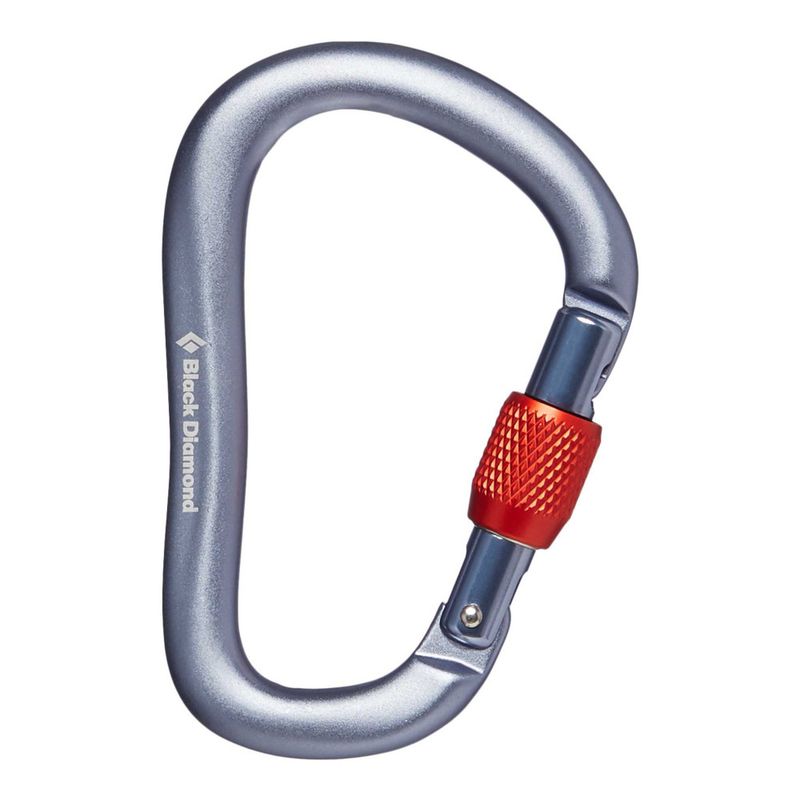 Black Diamond Rocklock Screwgate Carabin gray