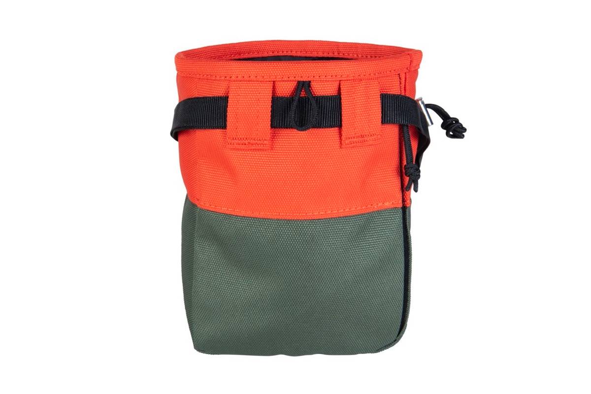 Snap Chalk Pocket Zip grenadine & dark khaki