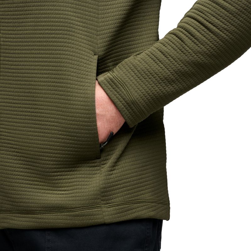 Black Diamond Diverge Full Zip Hoody M's dark moss