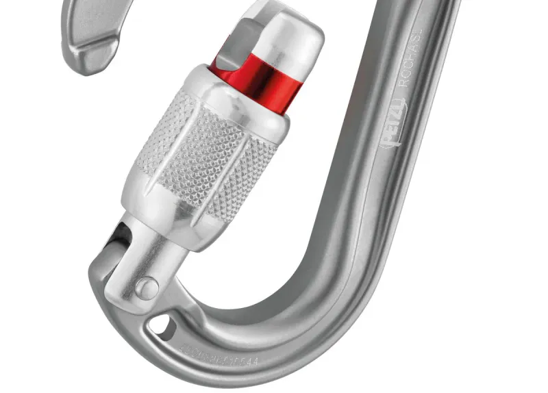 Petzl Rocha Screw-Lock gray