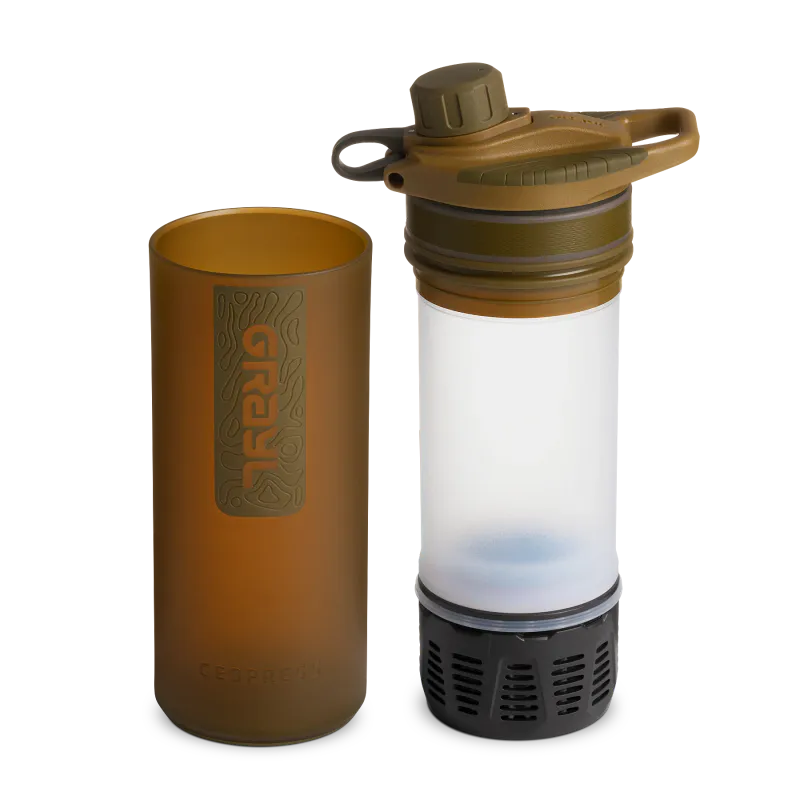 Grayl GeoPress® Purifier Bottle 710ml coyote brown