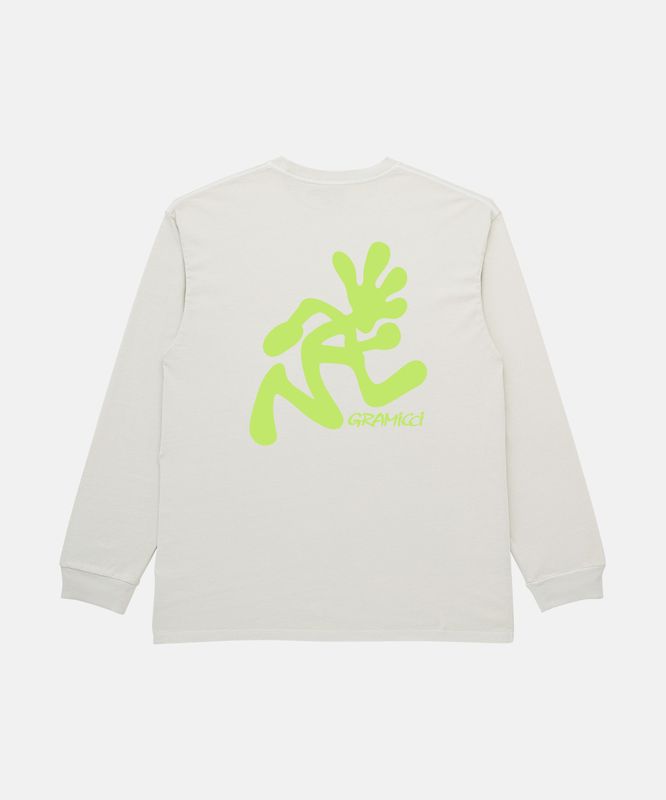 Gramicci Running Man L/S Tee Pigment Dyed natural pigment
