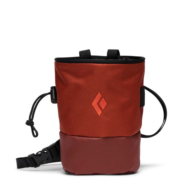Hovedbilde Black Diamond Mojo Zip Chalk Bag M/L burnt sienna